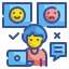 external feedback-influencer-marketing-wanicon-lineal-color-wanicon icon