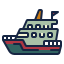 external ferry-transportation-wanicon-lineal-color-wanicon icon