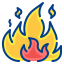 external fire-nature-wanicon-lineal-color-wanicon icon