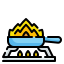 external flambe-cooking-wanicon-lineal-color-wanicon icon