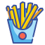 external french-fries-birthday-and-party-wanicon-lineal-color-wanicon icon