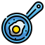 external fried-egg-cooking-wanicon-lineal-color-wanicon icon