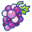 external grapes-fruits-and-vegetables-wanicon-lineal-color-wanicon icon