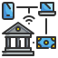 external online-banking-internet-of-things-wanicon-lineal-color-wanicon icon