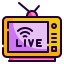 external tv-live-and-streaming-wanicon-lineal-color-wanicon icon
