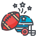 external american-football-independence-day-wanicon-lineal-color-wanicon icon