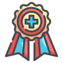 external badge-world-humanitarian-day-wanicon-lineal-color-wanicon icon