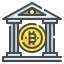 external bank-digital-currency-wanicon-lineal-color-wanicon icon