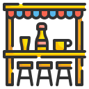 external bar-oktoberfest-wanicon-lineal-color-wanicon icon