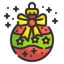 external bauble-christmas-day-wanicon-lineal-color-wanicon icon