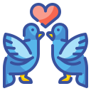 external bird-love-wanicon-lineal-color-wanicon icon