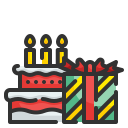 external birthday-gift-box-wanicon-lineal-color-wanicon icon