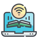 external book-online-learning-wanicon-lineal-color-wanicon icon
