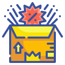 external box-cyber-monday-wanicon-lineal-color-wanicon icon