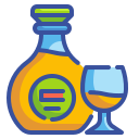 external brandy-drink-wanicon-lineal-color-wanicon icon