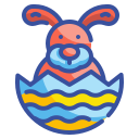 external bunny-easter-wanicon-lineal-color-wanicon icon