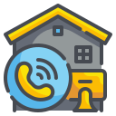 external call-work-at-home-wanicon-lineal-color-wanicon icon