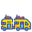 external caravan-summertime-wanicon-lineal-color-wanicon icon