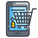 external cart-online-shopping-wanicon-lineal-color-wanicon icon