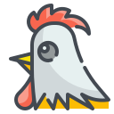 external chicken-butcher-wanicon-lineal-color-wanicon icon