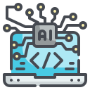 external coding-artificial-intelligence-wanicon-lineal-color-wanicon icon