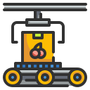 external conveyor-food-technology-wanicon-lineal-color-wanicon icon