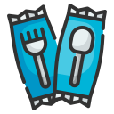 external cutlery-takeaway-wanicon-lineal-color-wanicon icon