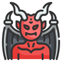 external demon-fairytale-wanicon-lineal-color-wanicon icon