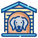external dog-house-family-wanicon-lineal-color-wanicon icon