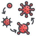 external evolution-virus-mutation-wanicon-lineal-color-wanicon icon