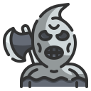 external executioner-halloween-costume-avatar-wanicon-lineal-color-wanicon icon