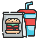 external fast-food-takeaway-wanicon-lineal-color-wanicon icon