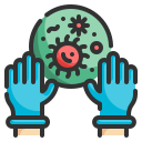 external gloves-vaccine-development-wanicon-lineal-color-wanicon icon