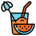 external juice-beach-wanicon-lineal-color-wanicon icon
