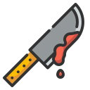 external knife-halloween-wanicon-lineal-color-wanicon icon