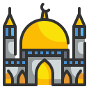 external mosque-building-wanicon-lineal-color-wanicon icon