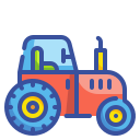 external tractor-autumn-wanicon-lineal-color-wanicon icon