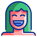 external woman-healthy-wanicon-lineal-color-wanicon icon