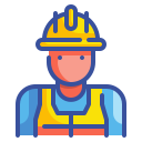 external worker-labor-wanicon-lineal-color-wanicon icon