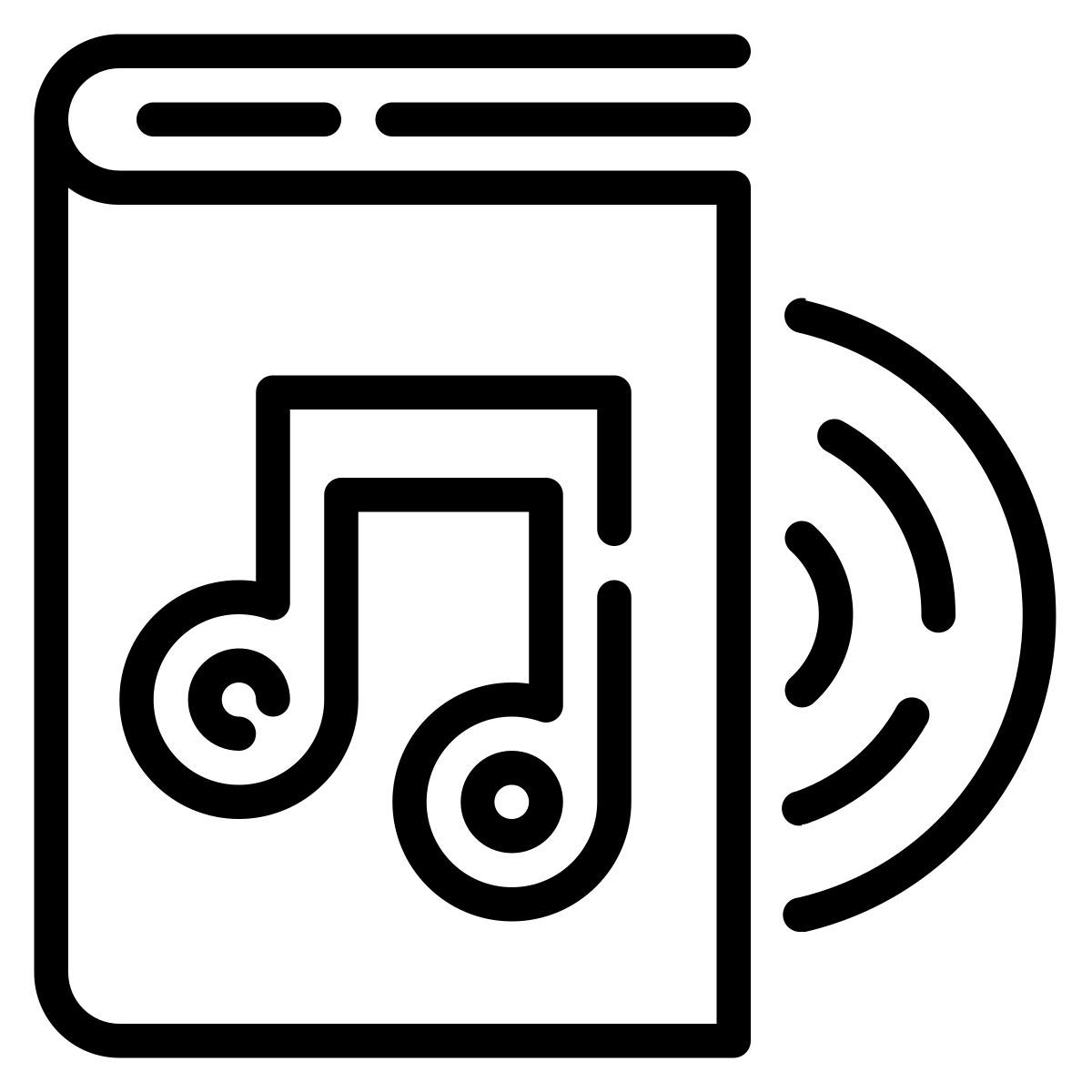 audio book icon