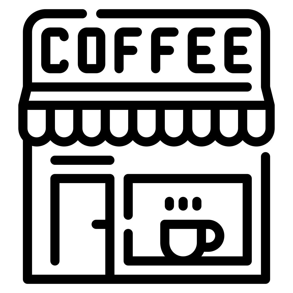 coffee shop icon