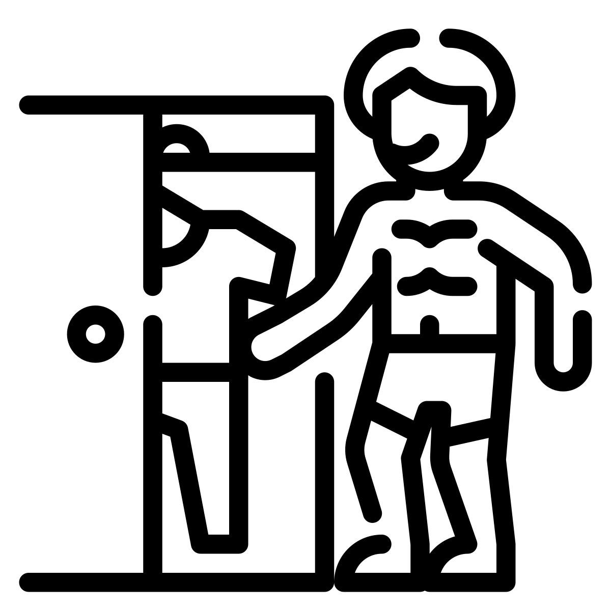 dressed up icon