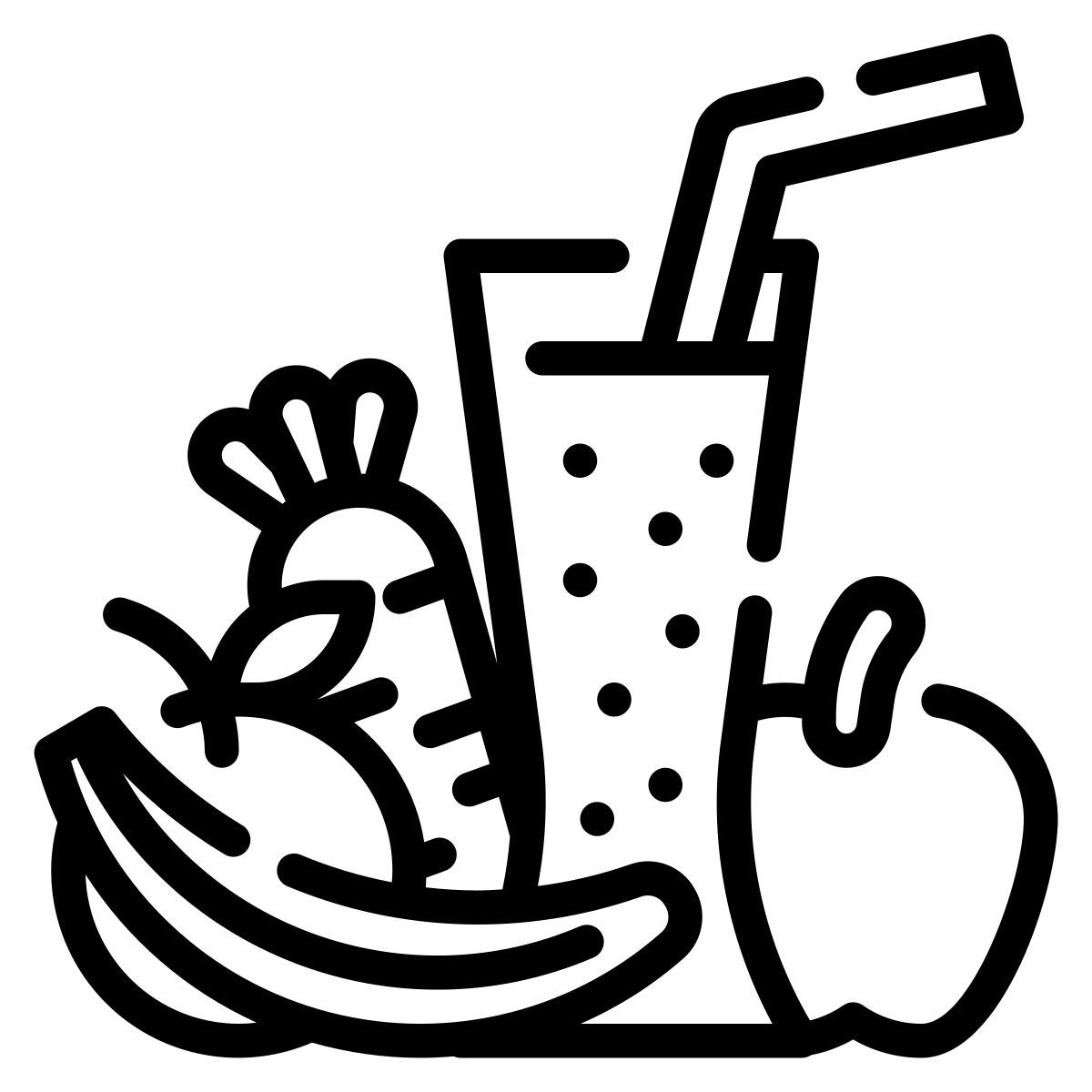 zumo de frutas icon