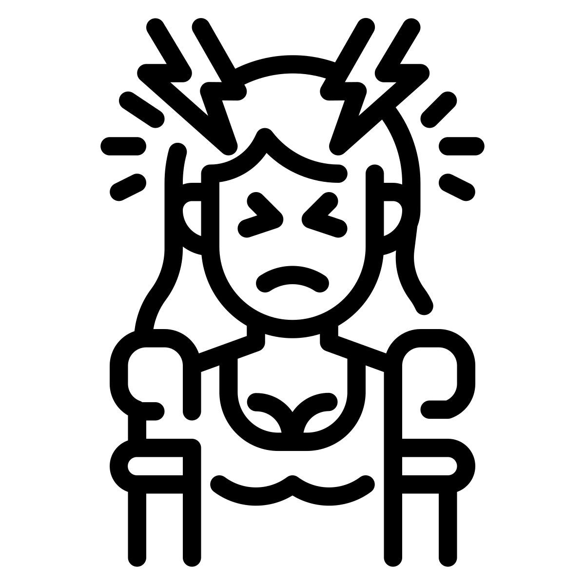 headache icon