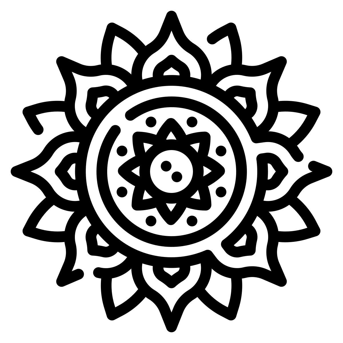 mandala icon
