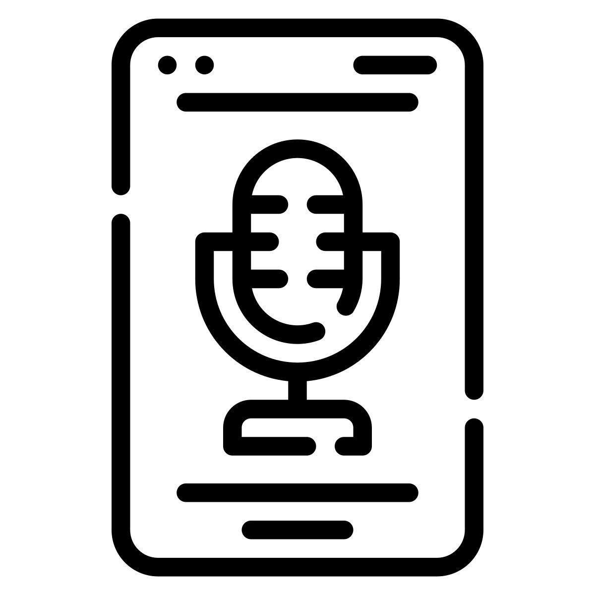 microphone icon