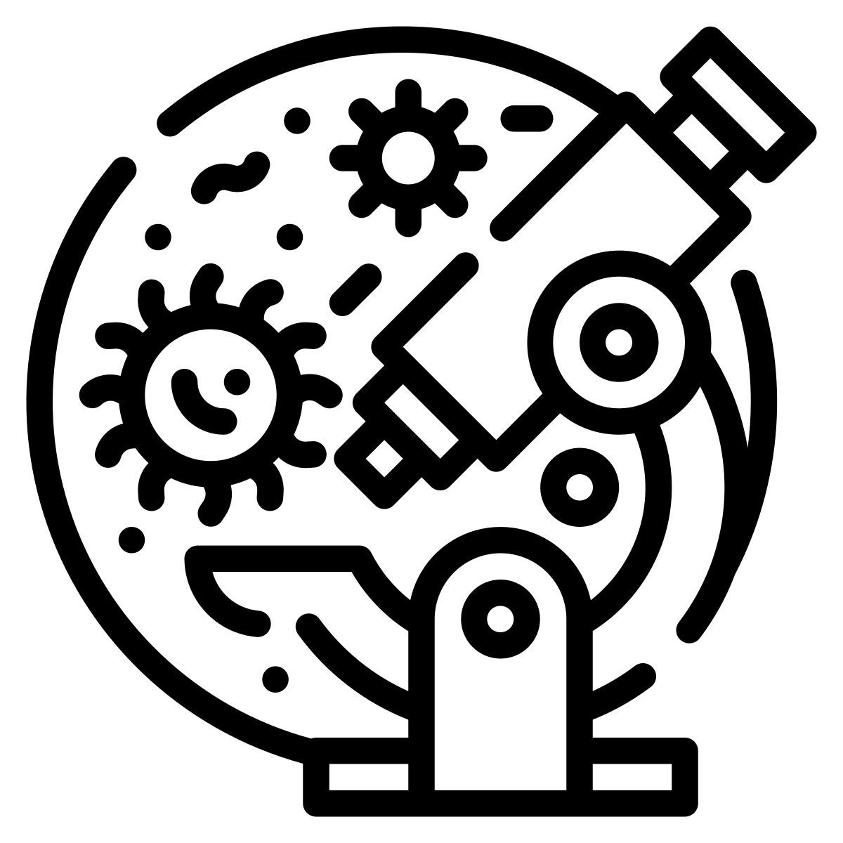 microscope icon