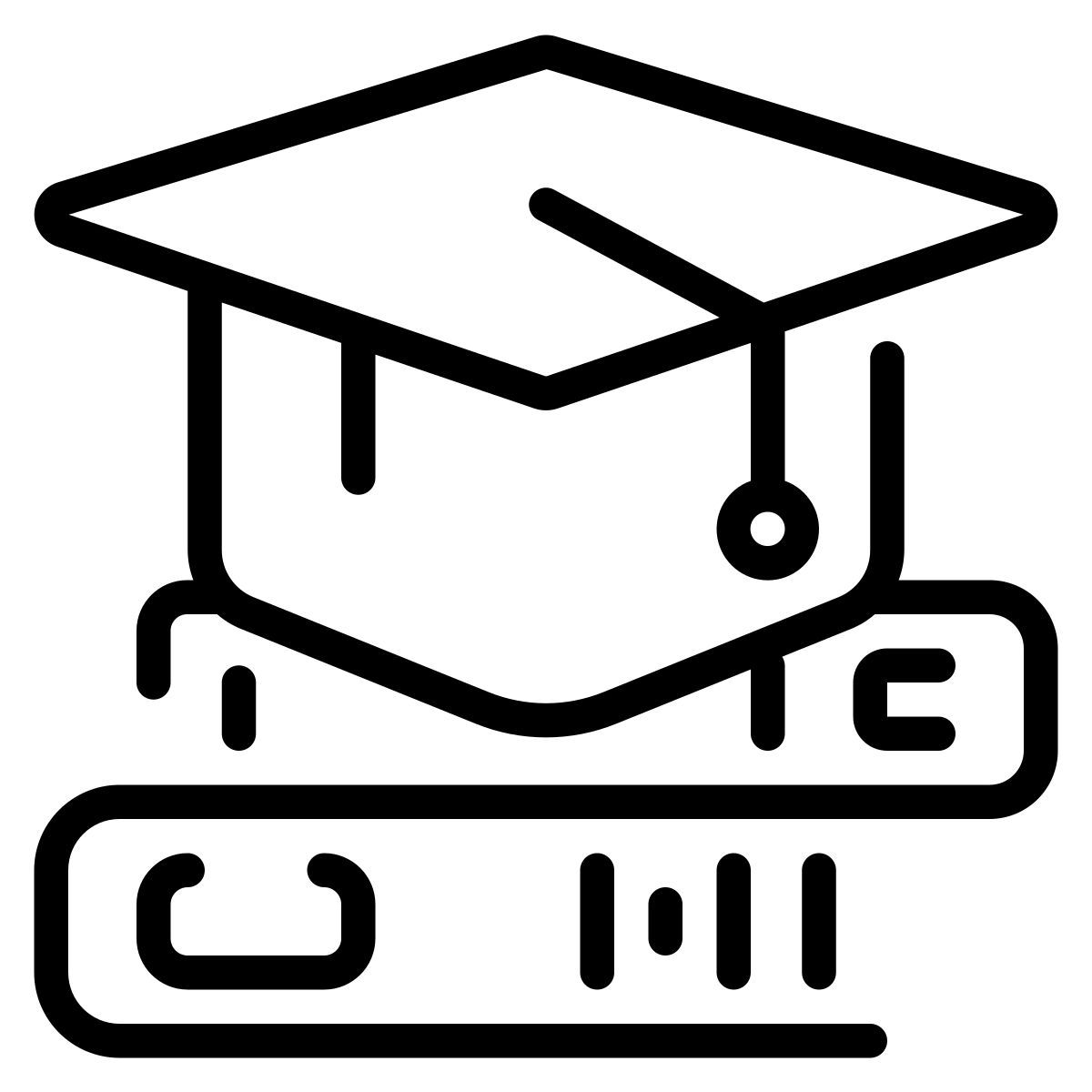 mortarboard icon