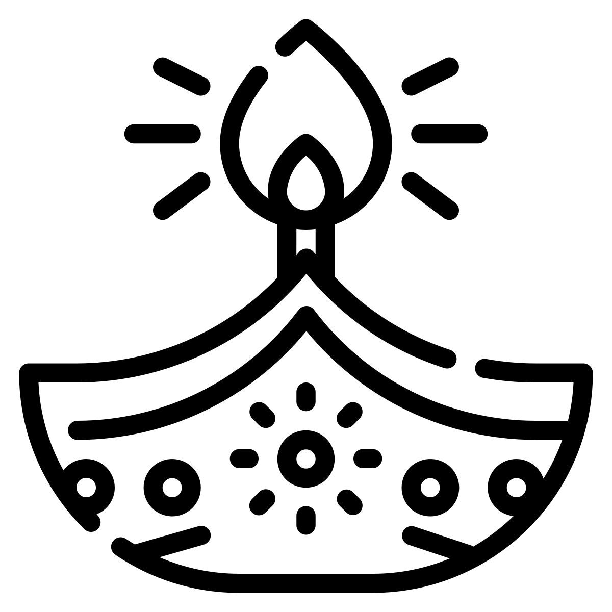 lampara de aceite icon