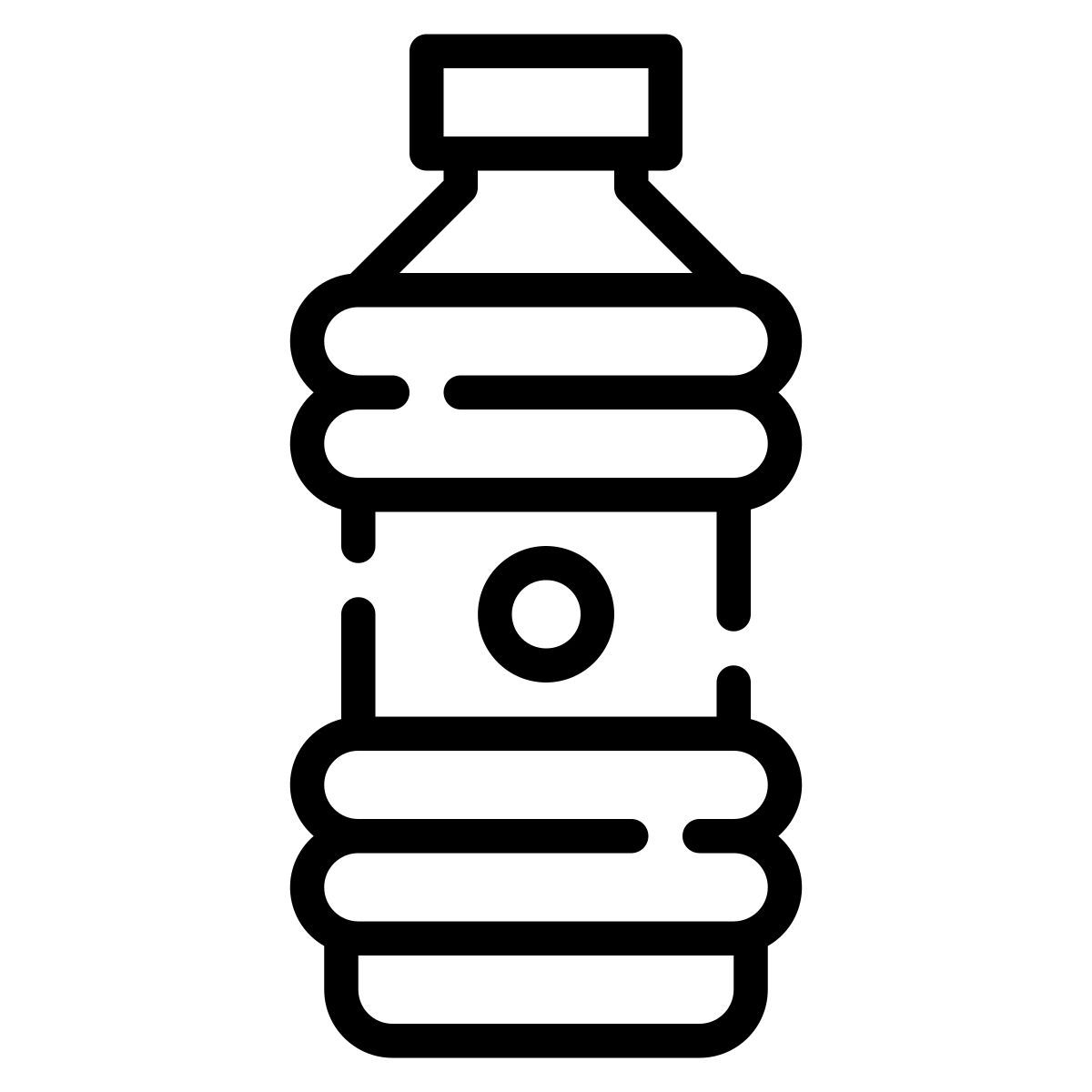 botella de plástico icon